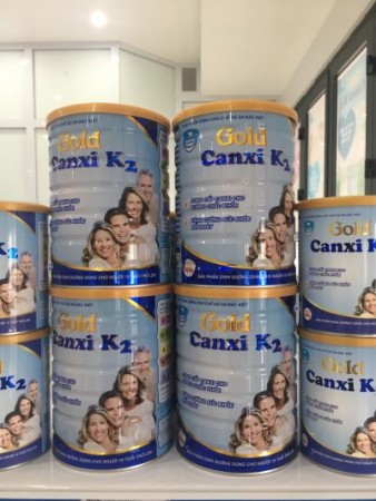 Sữa Hà Lan Milk Gold Canxi K2 hộp 900g